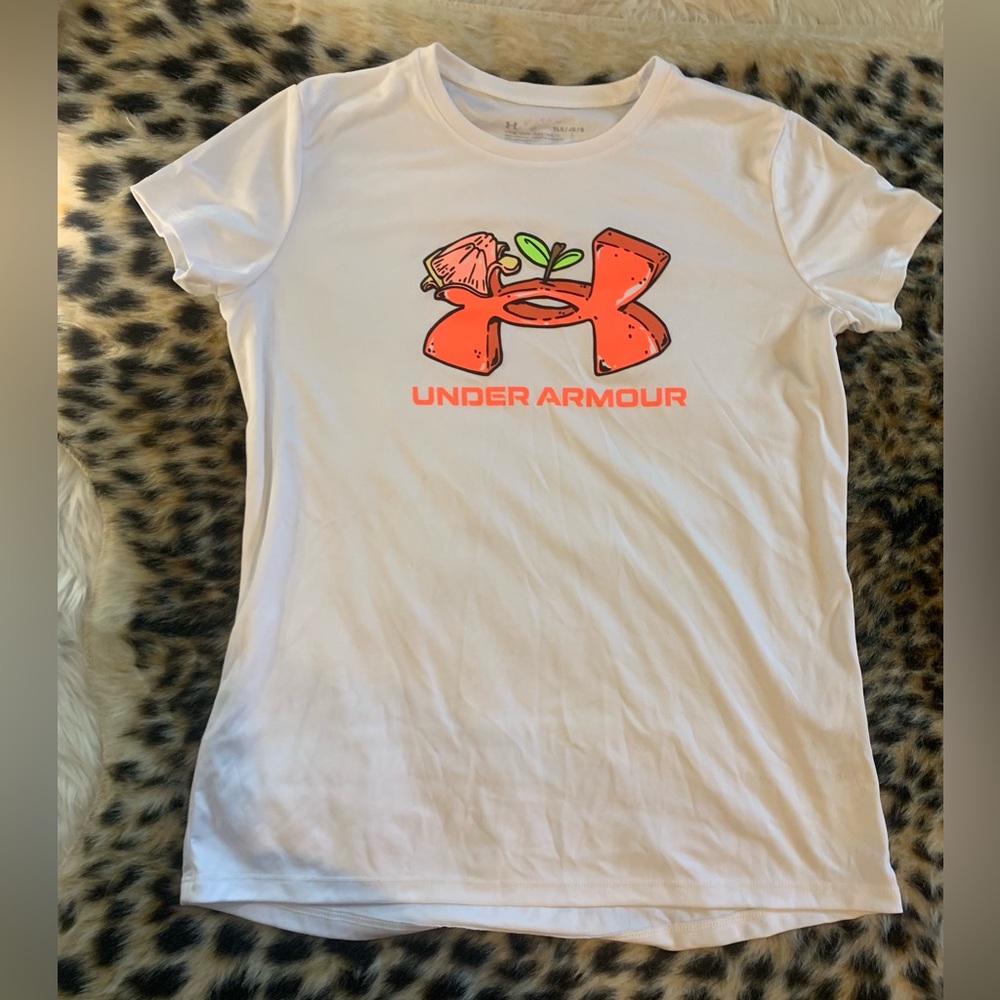 Under armor white shirt